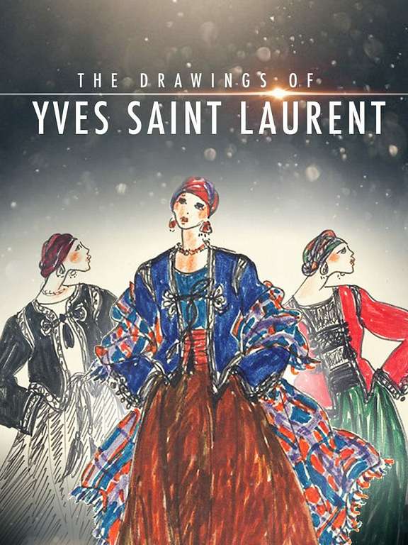 The Drawings Of Yves St Laurent